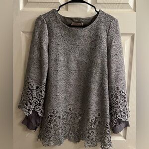 JEYKAY~ BLOUSE/ TUNIC~LACE~M